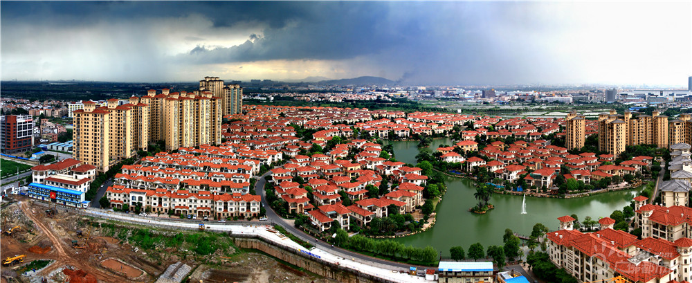 俯瞰佛山系列之二 作者：冷雨飘扬