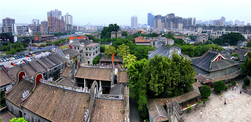 俯瞰佛山系列之五 作者：冷雨飘扬