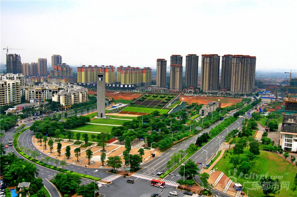 俯瞰佛山系列之九 作者：冷雨飘扬