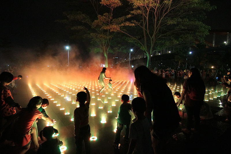 2014见证佛山蝶变摄影赛 优胜奖 美丽的新城音乐喷泉（作者：梁婉琼）