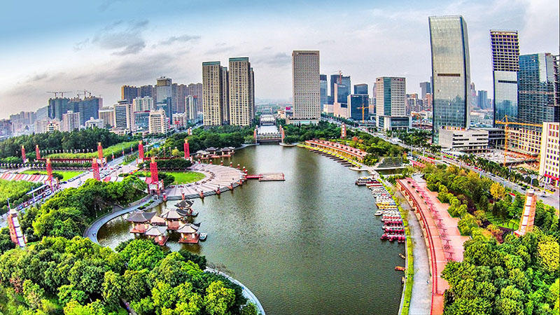 金融高新区组图（作者：春天来了，本图为广东金融高新区摄影赛特等奖）