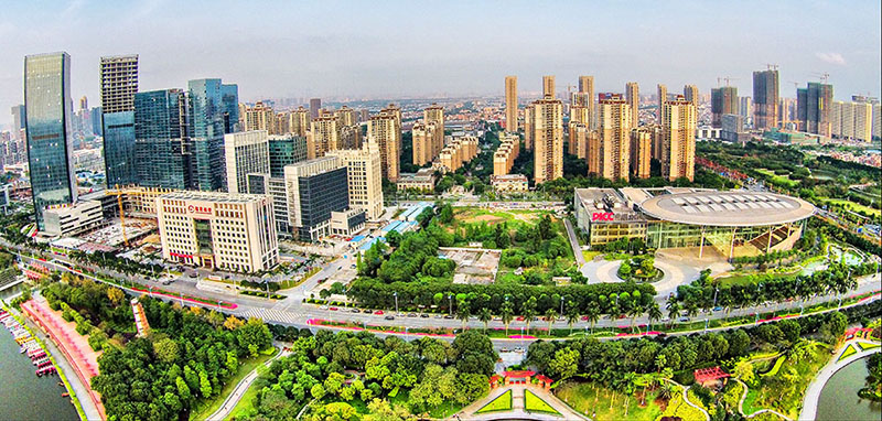 金融高新区组图（作者：春天来了，本图为广东金融高新区摄影赛特等奖）