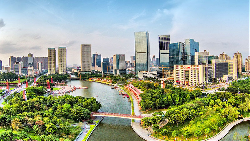 金融高新区组图（作者：春天来了，本图为广东金融高新区摄影赛特等奖）